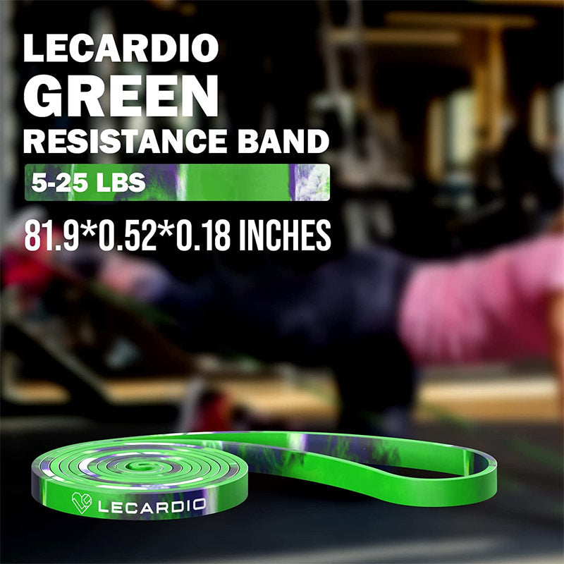 LECARDIO Camo Resistance Bands Green Band